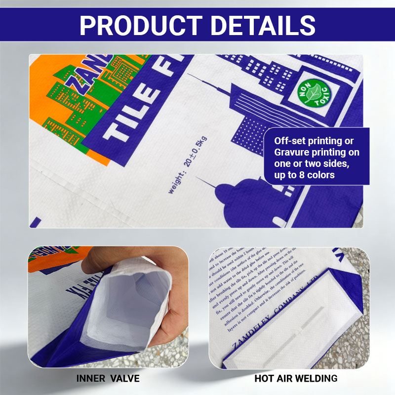 Tile fix Packaging bag